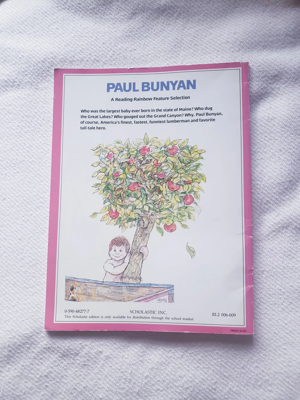 Scholastic Paul Bunyan Storybook